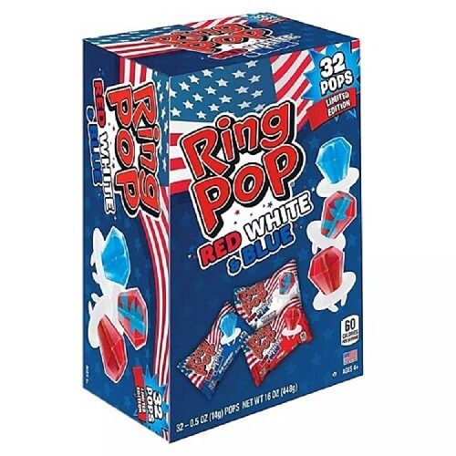 Red, White, & Blue Ring Pops Red, White, & Blue Ring Pops