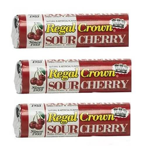 Regal Crown Sour Cherry Candy 24 Count Regal Crown Sour Cherry Candy 24 Count