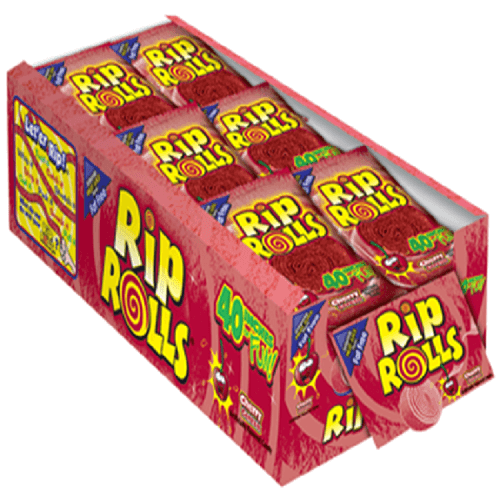 Cherry Rip Rolls 24 Count   Cherry Rip Rolls 24 Count