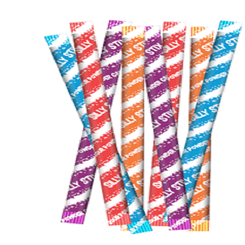 Assorted Sour Silly Stix Straws