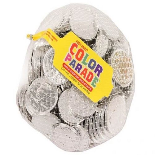 Fort Knox Chocolate Silver Coins  Fort Knox Chocolate Silver Coins