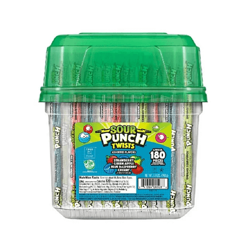 Sour Punch Twists 180 Count