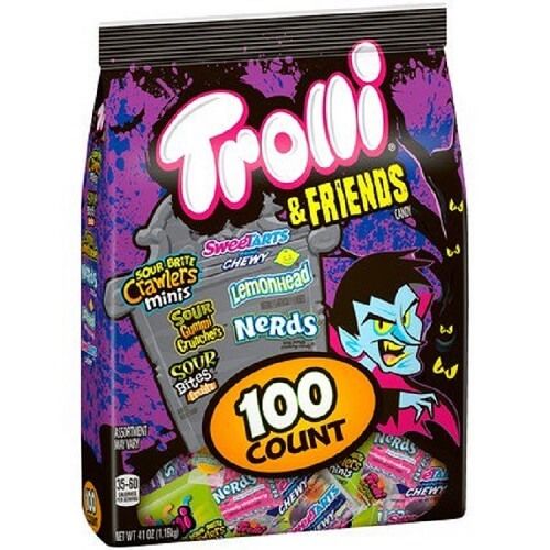Trolli & Friends Halloween Grab Bag~100 Count 