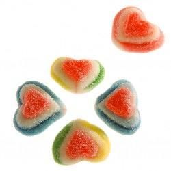 Triple Layered Gummi Hearts ~ 4.4lb Bag
