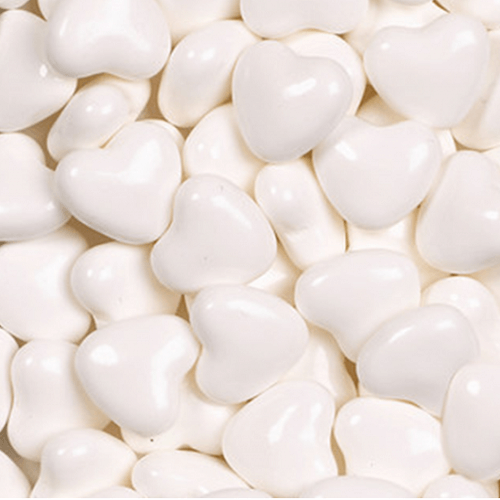 White Candy Hearts ~ 2lbs   White Candy Hearts ~ 2lbs