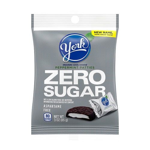 York Zero Sugar Peppermint Patties