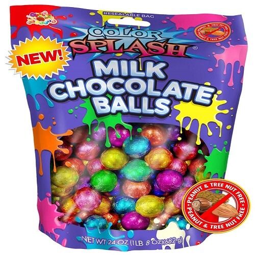 Albert's Color Splash Assorted Milk Chocolate Balls Albert's Color Splash Assorted Milk Chocolate Balls