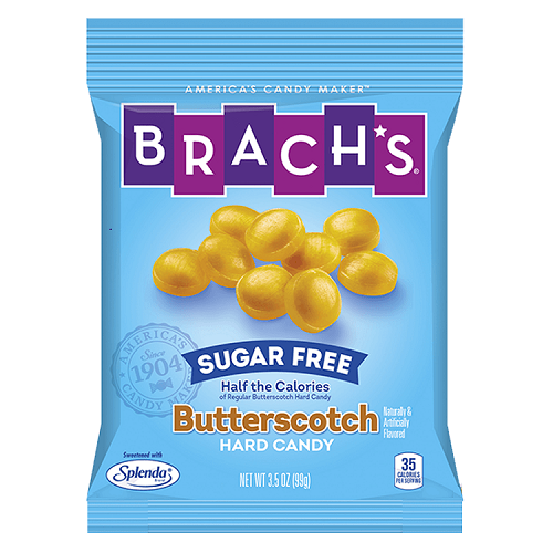 Brachs Sugar Free Star Brites Peppermint Hard Candy, 3.5 oz. per