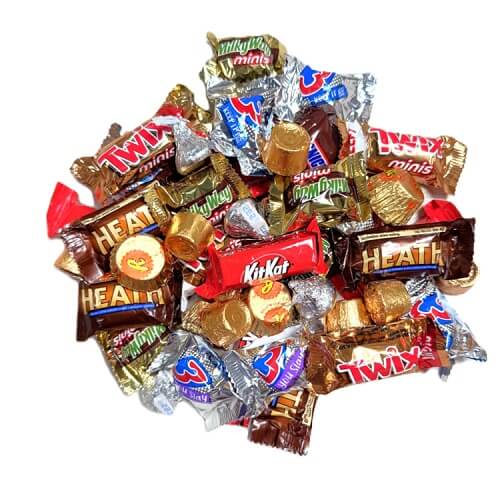 Chocolate Miniature Assortment 420 Pieces Chocolate Miniature Assortment 420 Pieces
