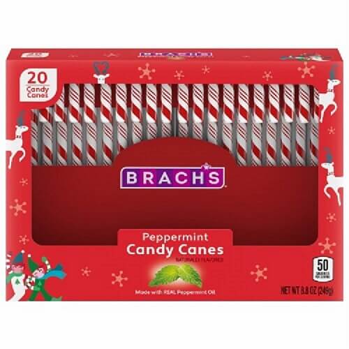 Brach's 6" Peppermint Candy Canes  Brach's 6" Peppermint Candy Canes
