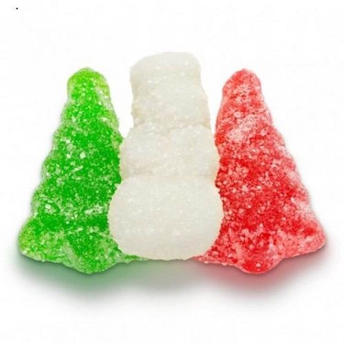 Albanese Gummi Snowmen & Trees with Snow ~ 5lb Bag  Albanese Gummi Snowmen & Trees with Snow ~ 5lb Bag
