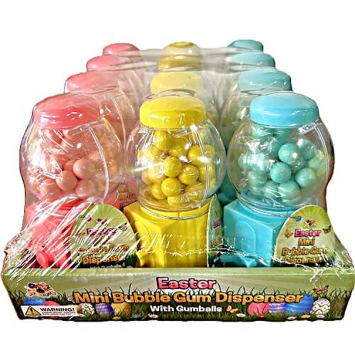 Albert's Easter Gumball Machines 