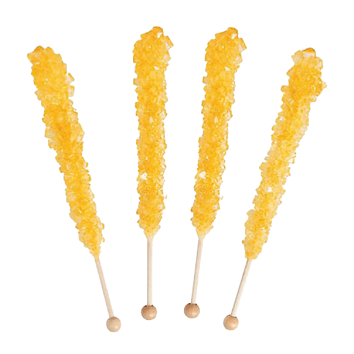 Gold Rock Candy Sticks  Gold Rock Candy Sticks