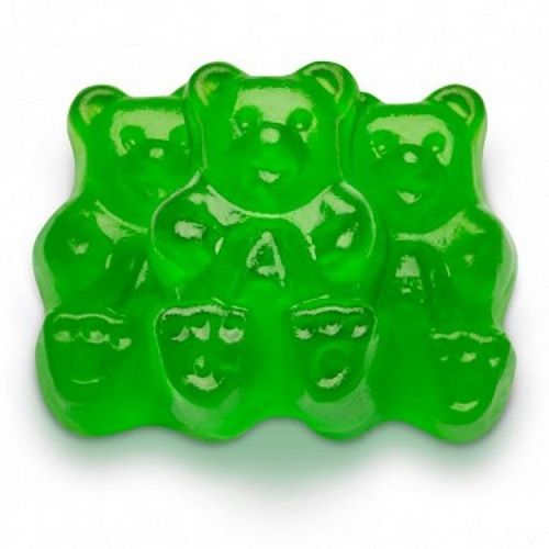 Green Apple Gummi Bears ~ 5lb Bag   Green Apple Gummi Bears ~ 5lb Bag