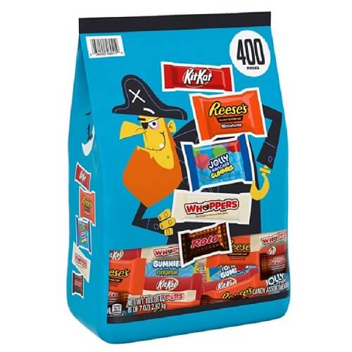 Halloween Hershey Variety Mix 400 Pieces  