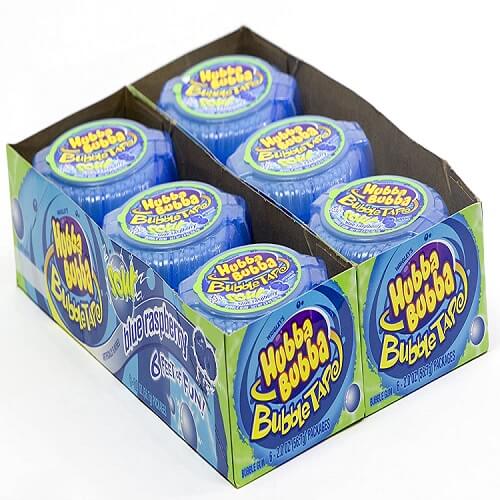 Hubba Bubba Sour Blue Raspberry Bubblegum Tape Hubba Bubba Sour Blue Raspberry Bubblegum Tape