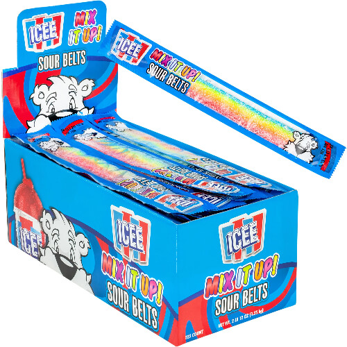Icee Mix It UP Sour Belts - 125 Count