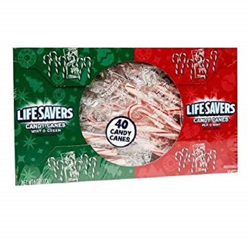 Lifesaver Mini Candy Canes  Lifesaver Mini Candy Canes