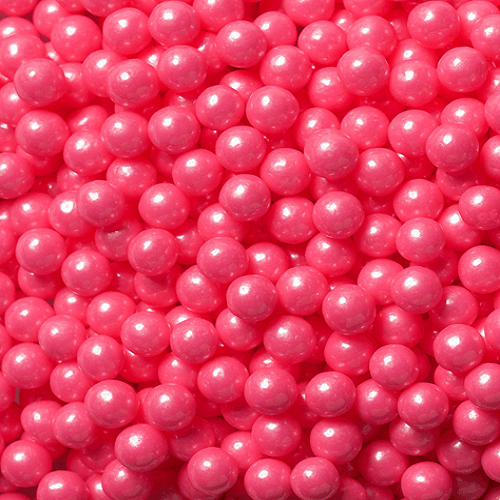 Pearl Pink Candy Beads ~ 2lbs.  
