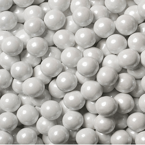 Shimmer White Sixlets ~ 2lbs  