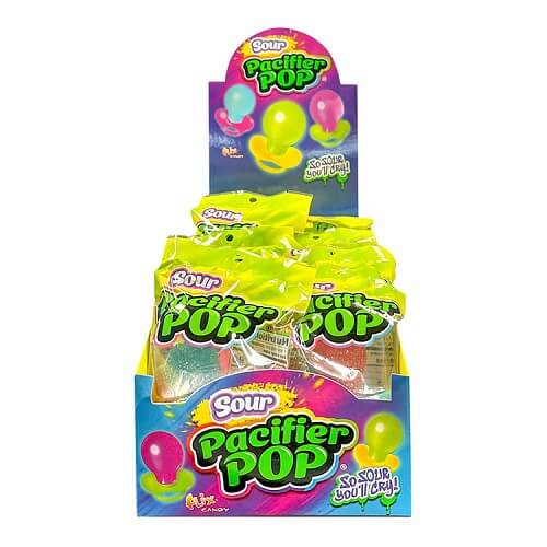 Sour Pacifier Pop ~ 12 Count