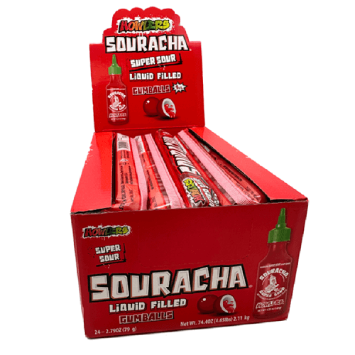 Howlers Souracha Liquid Filled Gumballs Howlers Souracha Liquid Filled Gumballs
