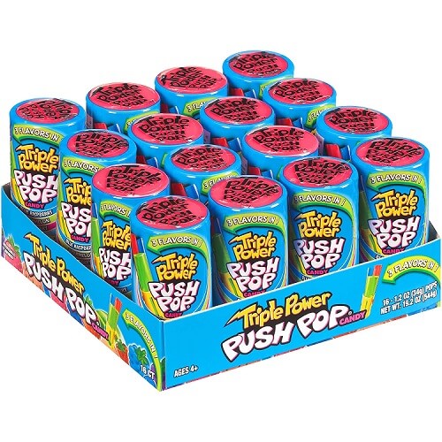Triple Power Push Pops Triple Power Push Pops