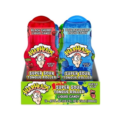 Warheads Super Sour Tongue Rollers