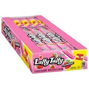 Strawberry Laffy Taffy Rope ~ 24 Count