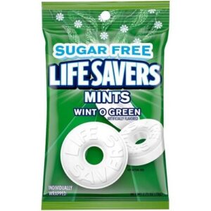 Lifesavers Sugar Free Wint-o-Green Singles - 12 ~ 2.75oz Bags
