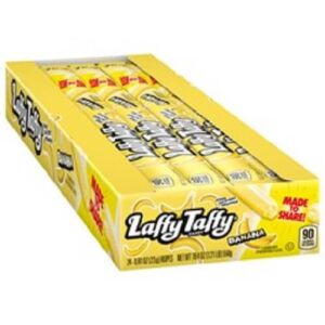 Banana Laffy Taffy Rope ~ 24 Count