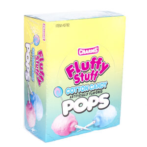 Charms Cotton Candy Lollipops