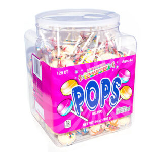 CeDe Smartie Lollipops ~ 120 Count Tub