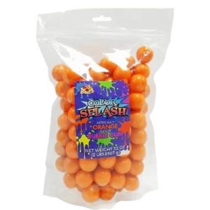 Shimmer Orange Gumballs ~ 2lbs