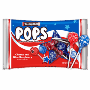 Flag Tootsie Roll Pops