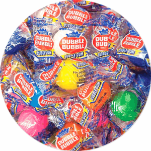 Dubble Bubble Wrapped Gumballs ~ 850 Count