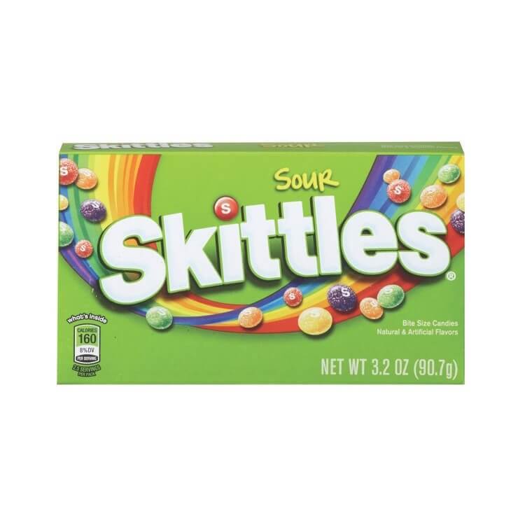 Sour Skittles Theater Box