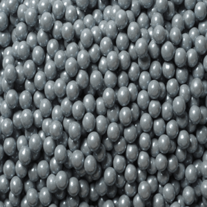 Silver Candy Beads ~ 2lbs. 