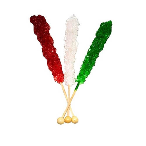 Christmas Rock Candy Sticks