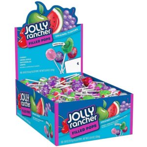 Jolly Rancher Filled Pop Lollipops ~ 100 Count