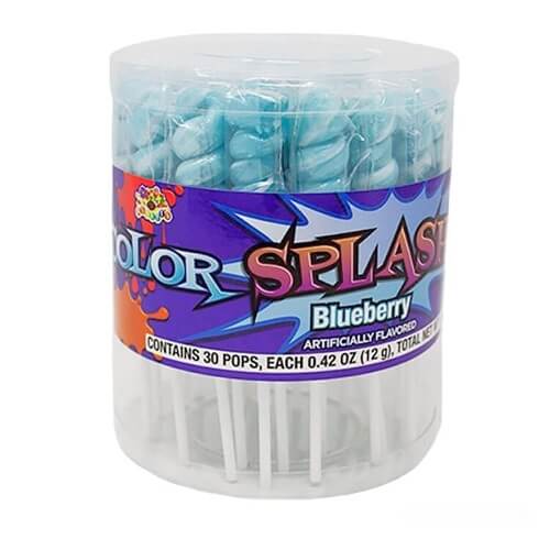 Albert's Blueberry Twist Pops ~ 30ct.