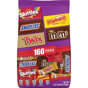 Halloween Variety Mars Mix ~ 160 Pieces