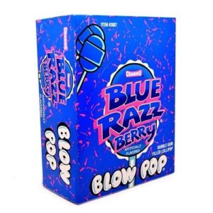 Charms Blue Razz Berry Blowpops