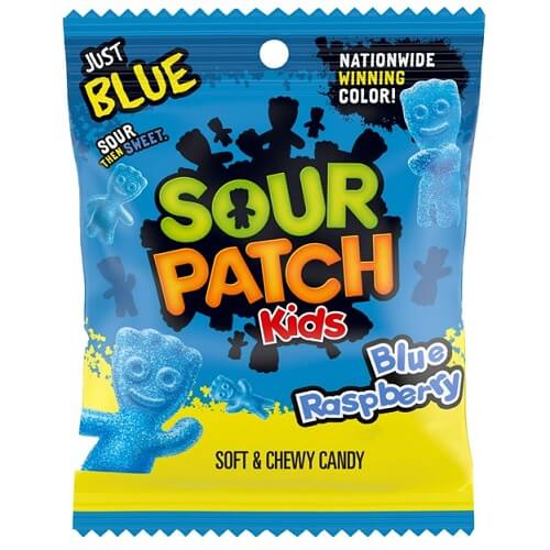 Blue Raspberry Sour Patch Kids Peg Bags