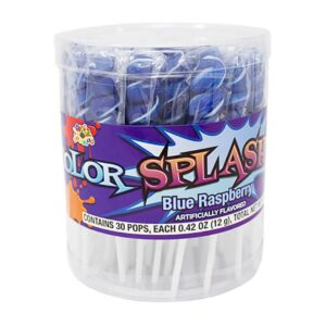 Albert's Blue Raspberry Twist Pops ~ 30ct. 