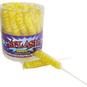 Albert's Yellow Twist Pops ~ 30ct.
