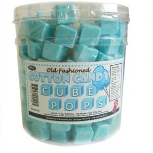 Espeez Cotton Candy Flavored Cube Pop ~ 100 Count