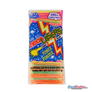 Alberts Neon Laser Straws