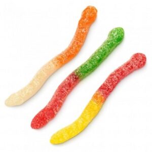 Albanese Assorted Sour Gummi Worms ~ 4.5lb Bag
