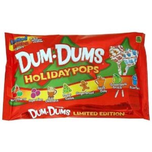 Dum Dum Holiday Mini Pops ~ 200 Ct. Bag